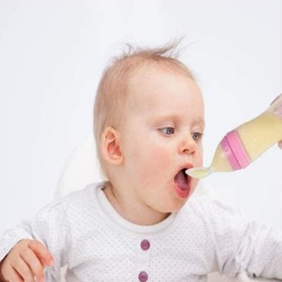 Biberon cuillère - NewBabyFeedingBottle™ - Rose - Au Coin Des Minis