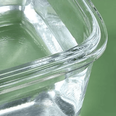 Boite Hermetique en Verre - GlassFoodStorageBox™ - Vert - Au Coin Des Minis