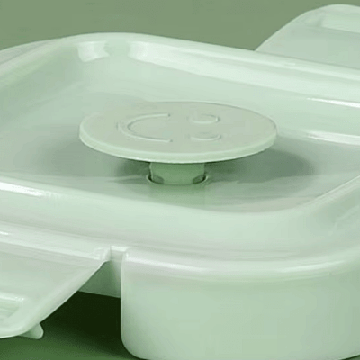Boite Hermetique en Verre - GlassFoodStorageBox™ - Vert - Au Coin Des Minis