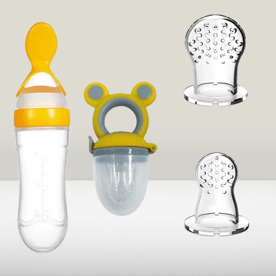 Biberon cuillère - NewBabyFeedingBottle™ - Jaune - Au Coin Des Minis