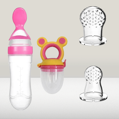 Biberon cuillère - NewBabyFeedingBottle™ - Rose - Au Coin Des Minis