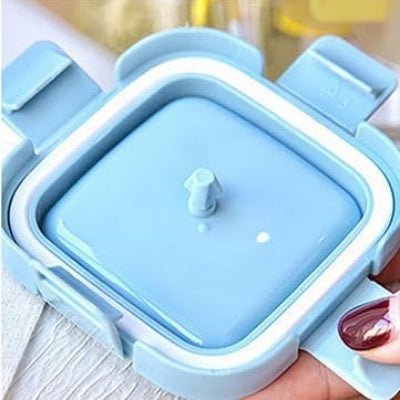 Boite Hermetique en Verre - GlassFoodStorageBox™ - Bleu - Au Coin Des Minis